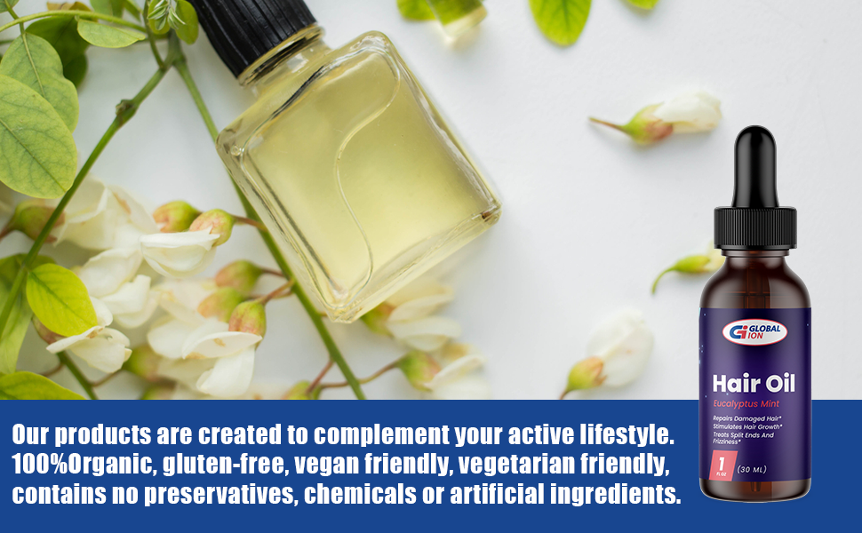 Global Ion Hair Oil details