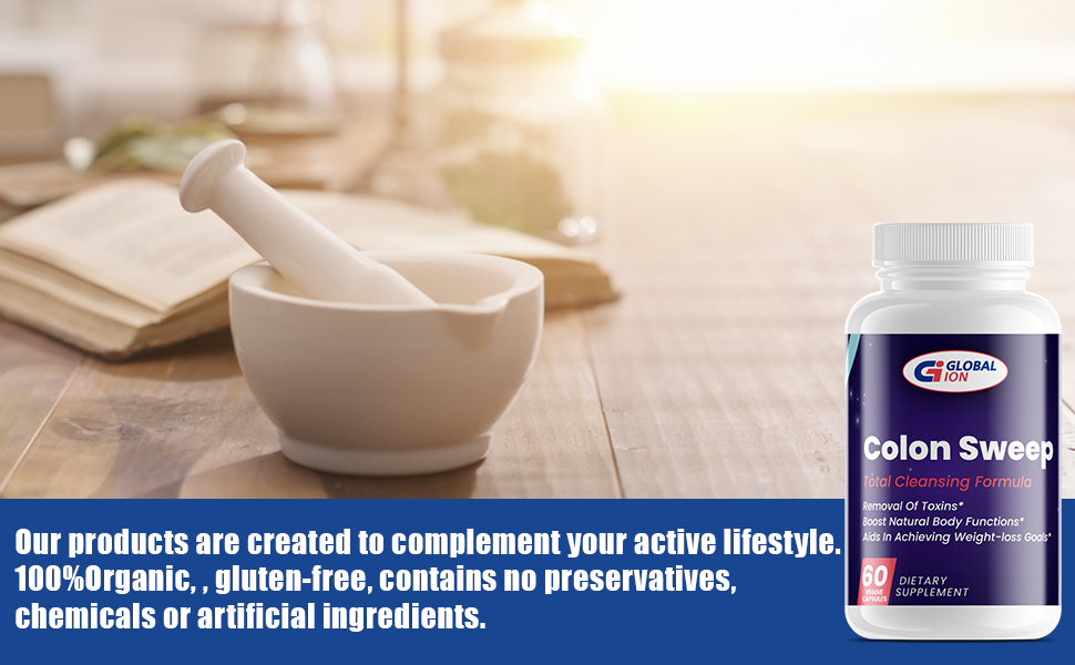 Global Ion Colon Sweep supplement facts