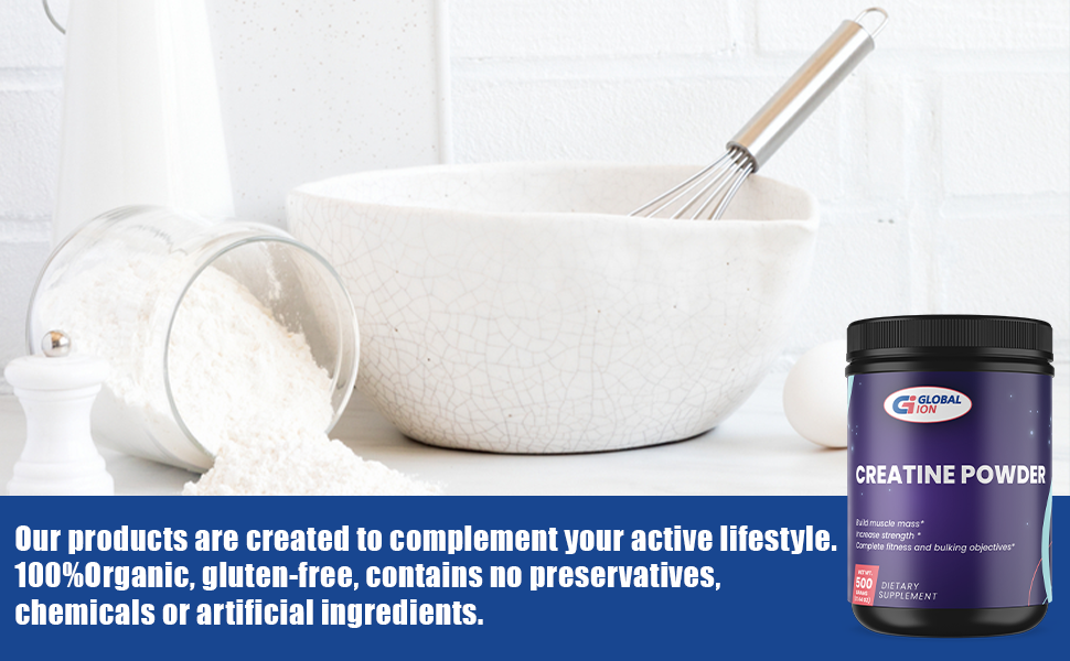 Global Ion Creatine Powder supplement facts