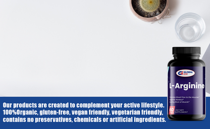 Global Ion L-Arginine supplement facts