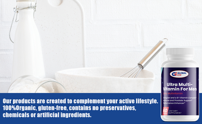 Global Ion Ultra Multi Vitamin for Men supplement facts