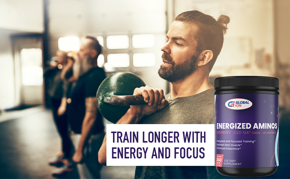 Global Ion Energized Aminos Raspberry Iced Tea