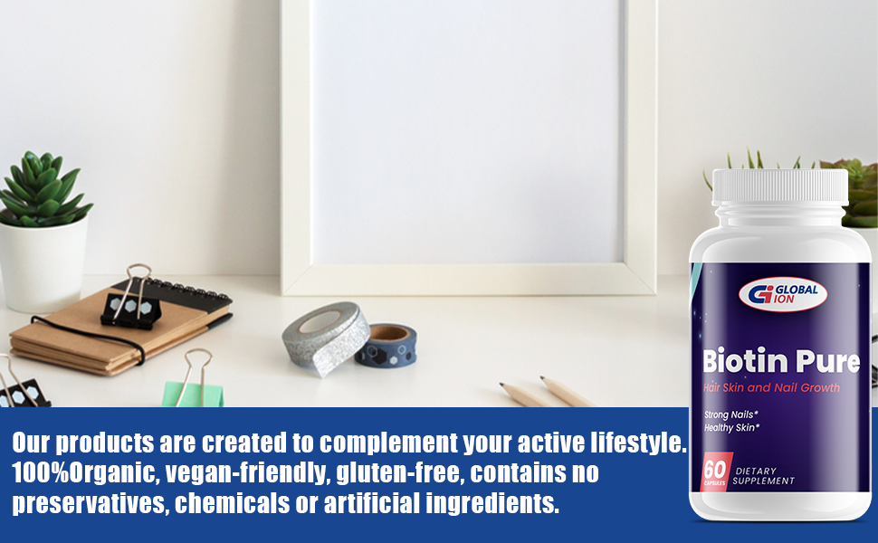 Global Ion Biotin Pure supplement facts